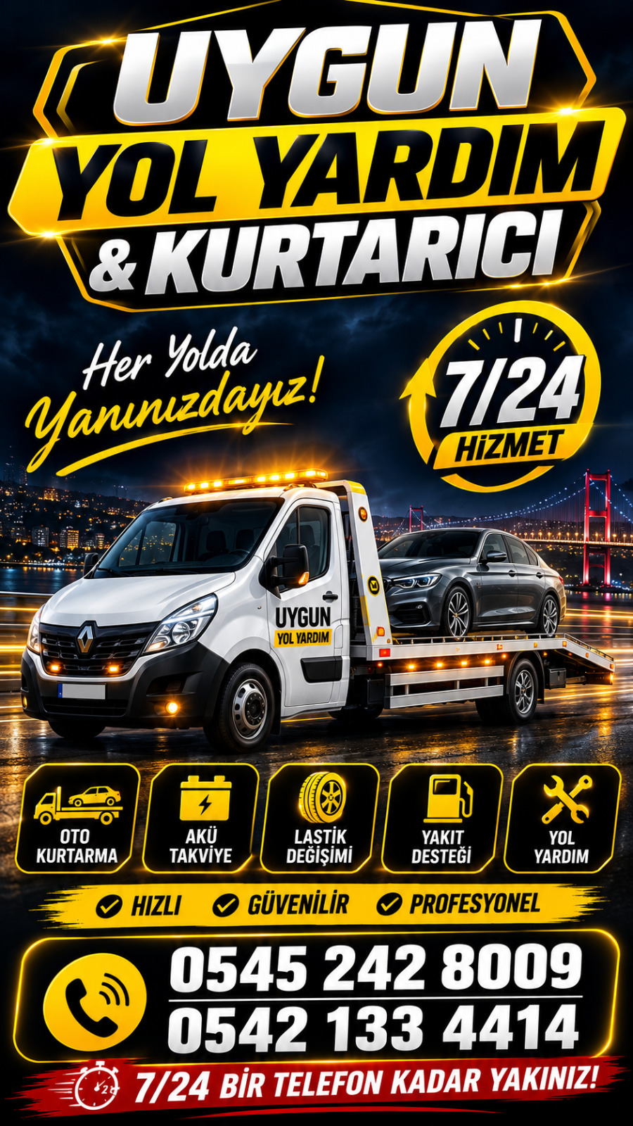 Darıca Oto Çekici | 7/24 Oto Kurtarma ve Yol Yardım - 0